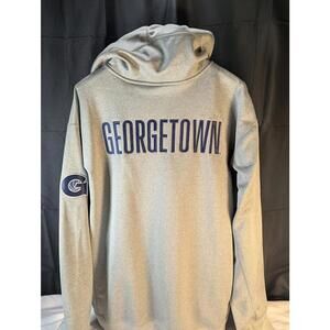 Jordan Brand Georgetown Hoyas Full-Zip Hoodie Gray Size 2XL 2014 Rare NWOT